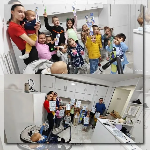 Djeca i roditelji u ordinaciji, fotografije sa Instagrama